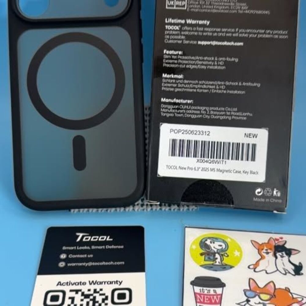 TOCOL New Pro 6.3" 2025 MS Magnetic Case